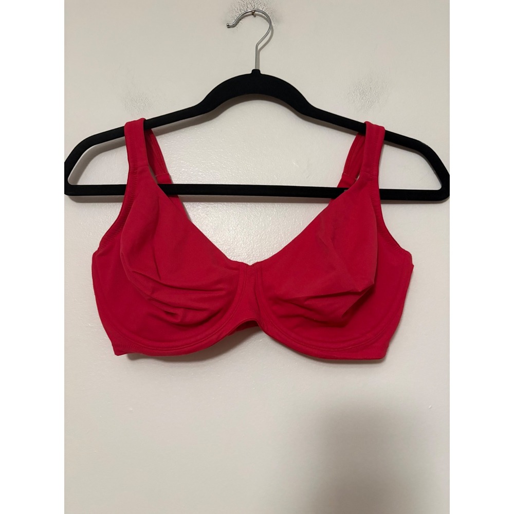 Victoria's Secret Body by Victoria Red Unlined Underwire Bra 36DD